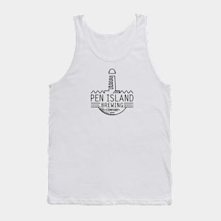 Pen Island Brewing Company Wire Frame Logo Tank Top